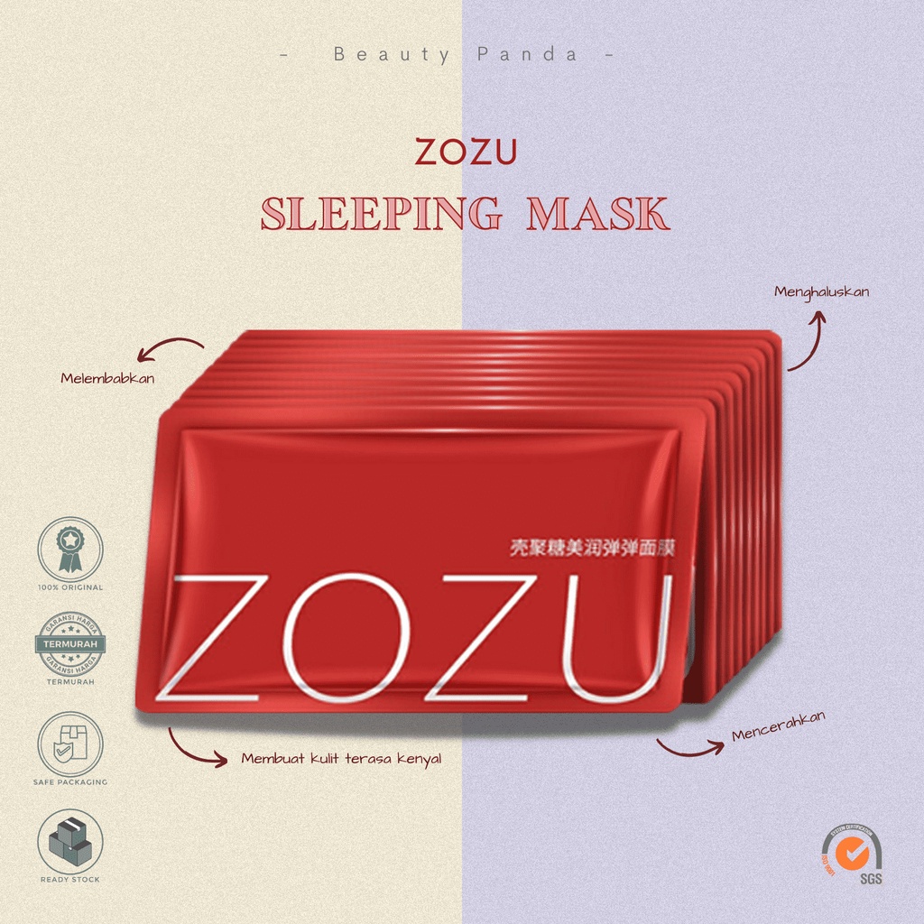 ZOZU SLEEPING MASK TERMURAH ORIGINAL