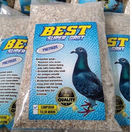 BEST SUPER GRITT PREMIUM TERMURAH/REMISAN BURUNG/MERPATI/KICAU