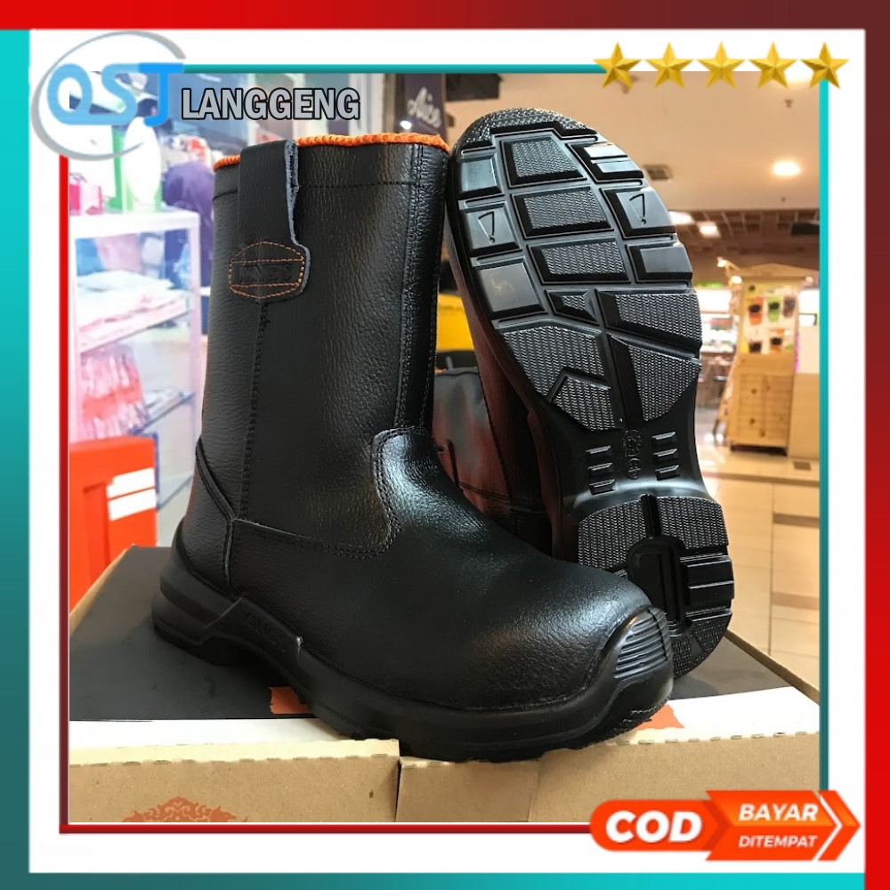 Sepatu Safety Shoes KING KWD 205 X Hitam / Black Original Murah