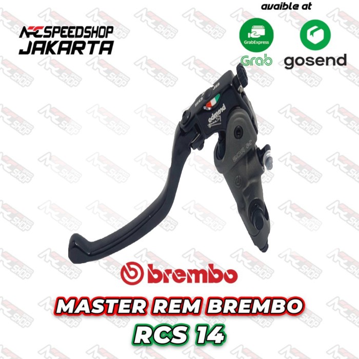 Master Rem Brembo Rcs 14 Kiri Universal Nmax Aerox Xmax Original #Original