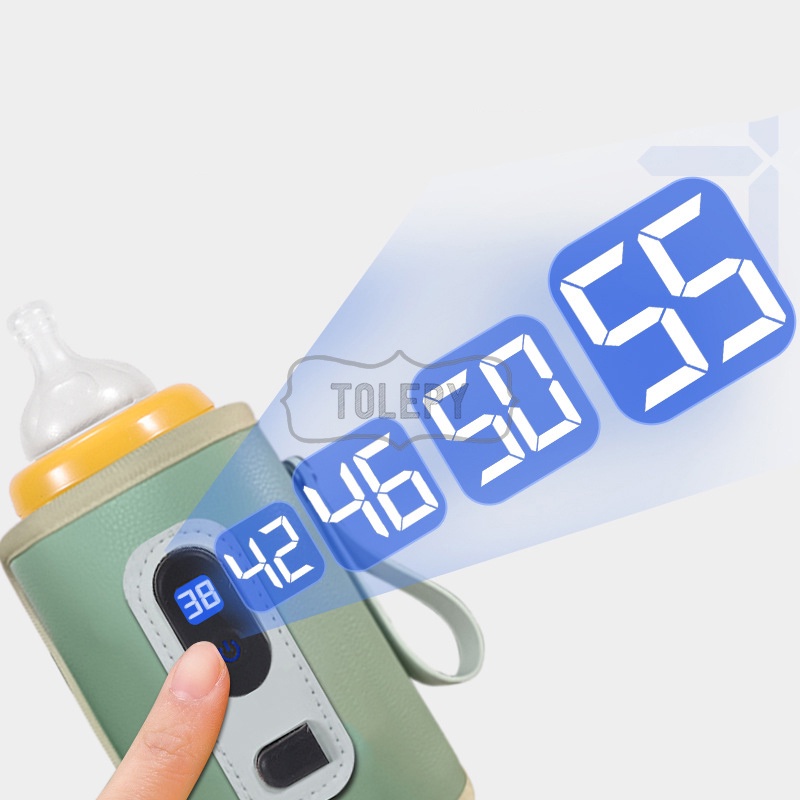Portable Bottle Warmer / Penghangat Botol Susu Tanpa Air / Waterless Milk Warmer / Maintain Keep Warm Temperature