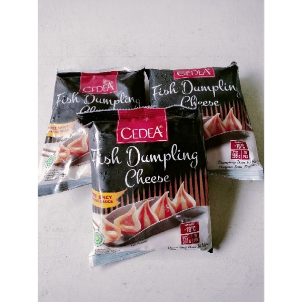 

cedea fish dampling cheese 200gr