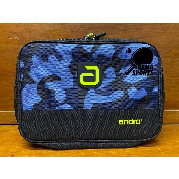 Bat Tas Bet Pingpong Tenis Meja Andro Camouflage Double Persegi Original