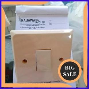 suku cadang Saklar lampu tanam tunggal broco alegra ib engkel broco alegra 2774N23