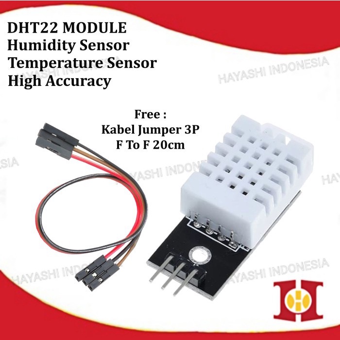 DHT22 AM2302 Temperature Humidity Sensor Suhu Kelembaban Modul Arduino