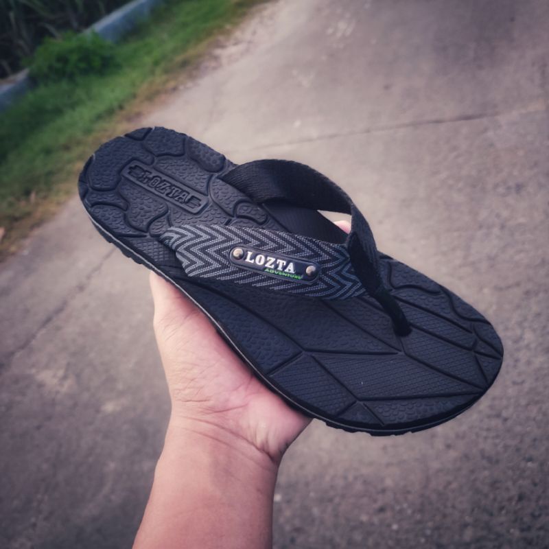 Sandal Lozta Adventure Sendal Gunung Sandal Hari Raya Sandal Japit Sepanjang Masa Size 39 - 43