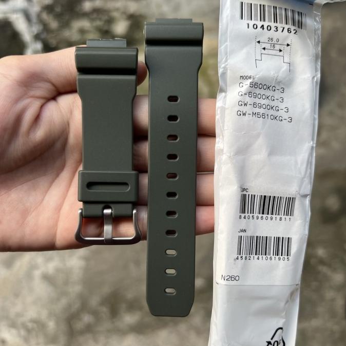 Strap tali jam tangan casio g-shock GA-5600KG G-6900KG band GA 5600KG