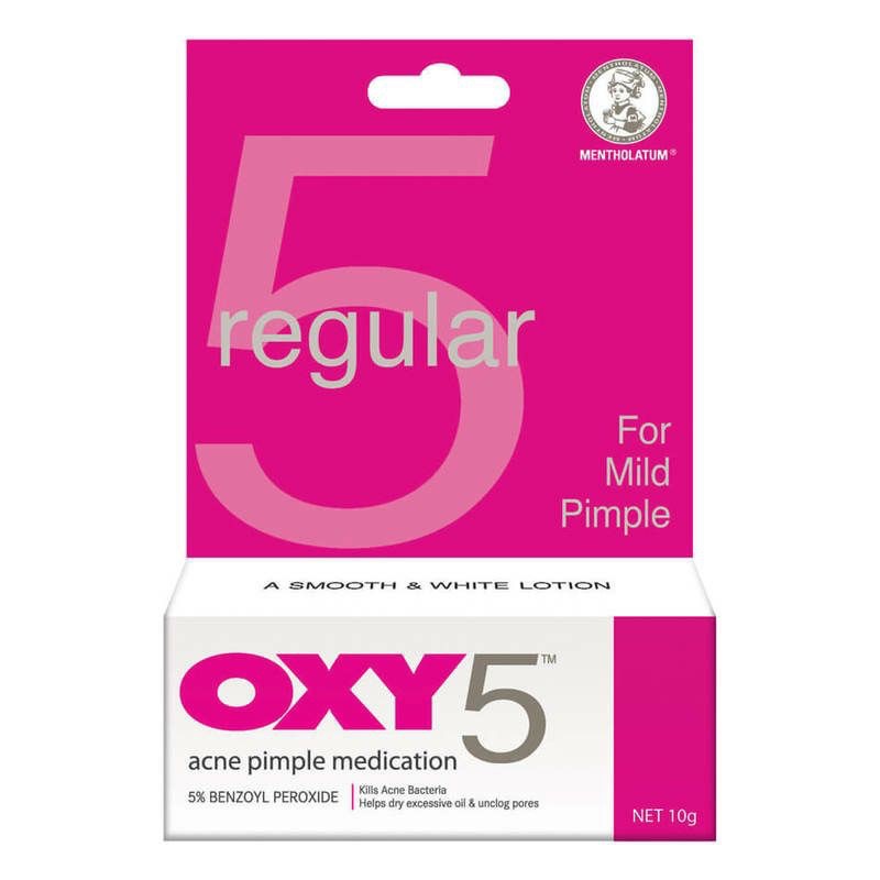 OXY 5/10/COVER Acne Pimple Medication Obat Jerawat