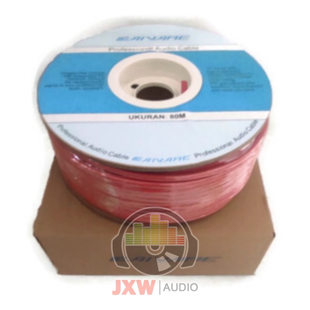 KABEL MIC STEREO CANARE L2T2S 80M BIRU / HITAM / MERAH ,KABEL MICROPHONE CANARE STEREO BIRU / HITAM / MERAH
