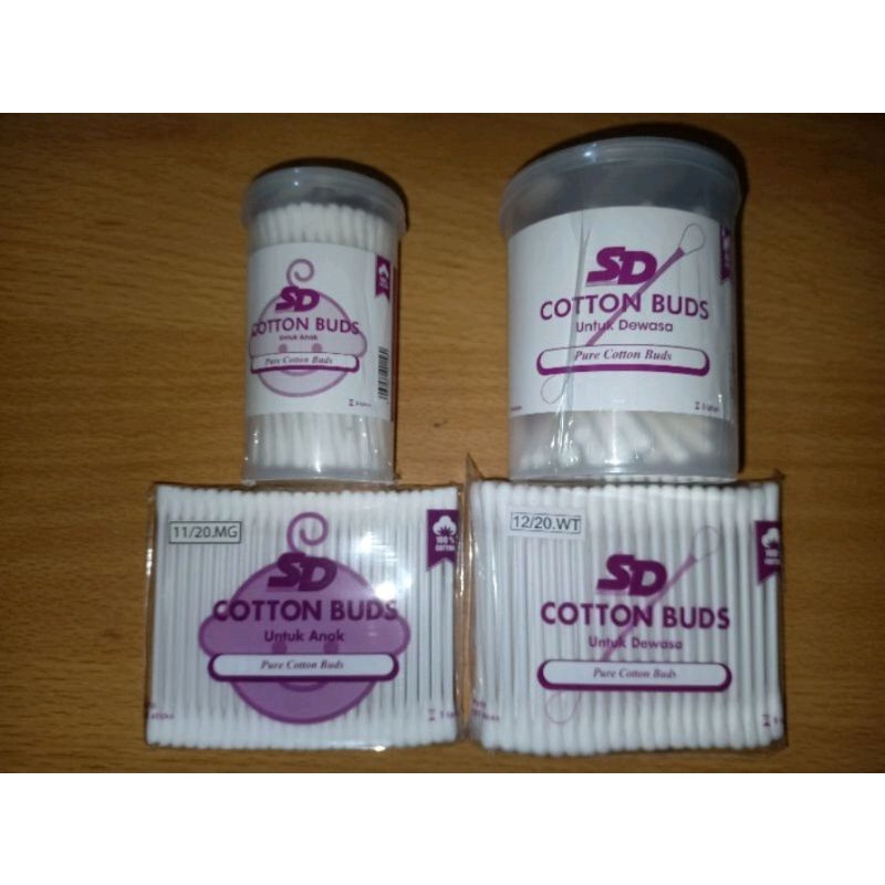 SD Cotton buds untuk anak isi 100