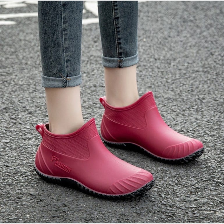 Sepatu Boot Motor Fashion Wanita 839 Anti Air