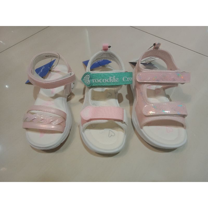 sepatu sandal anak perempuan crocodile kidz ORI terbaru