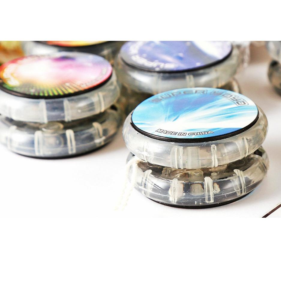 5.5 COD 794 Mainan Anak Yoyo Plastik Bearing Dengan Lampu Kinetik Gerakan