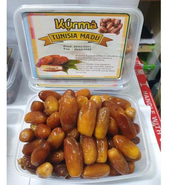 

PJI431 Kurma Tunisia madu 1kg / Kurma Tunisia non tangkai / Tunisia palm fruit / Kurma Madu +