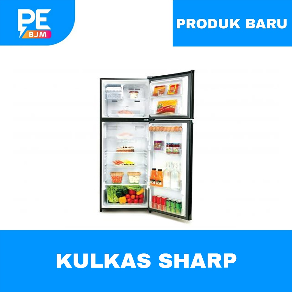 KULKAS SHARP 2 PINTU 187 LITER SJ-236MG-GB/GR