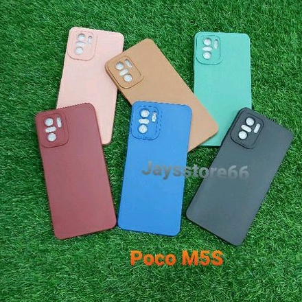 Case Pro Camera Poco M5S  Soft Matte Protector