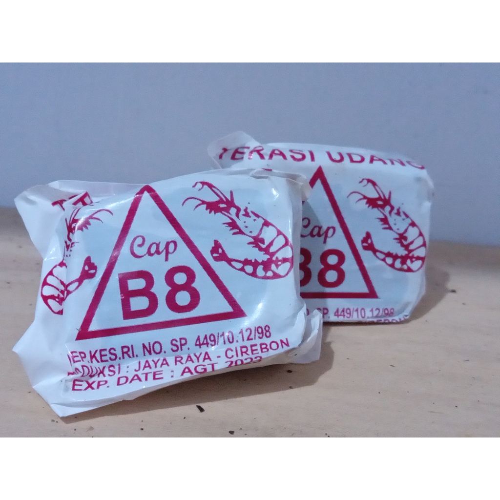 

(COD) Terasi Udang B8 B9 AA // Terasi khas Cirebon Terasi wong cirebon - 1 PACK ISI 10 PCS PELENGKAP SAMBAL DAN MASAKAN