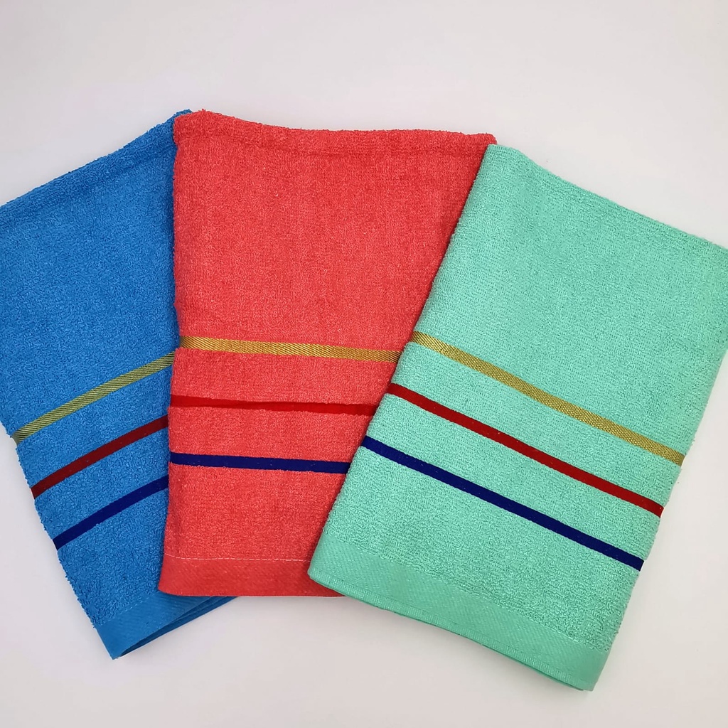 KUP - COD MURAH PAKET HANDUK KATUN DEWASA 3 PCS HALUS LEMBUT