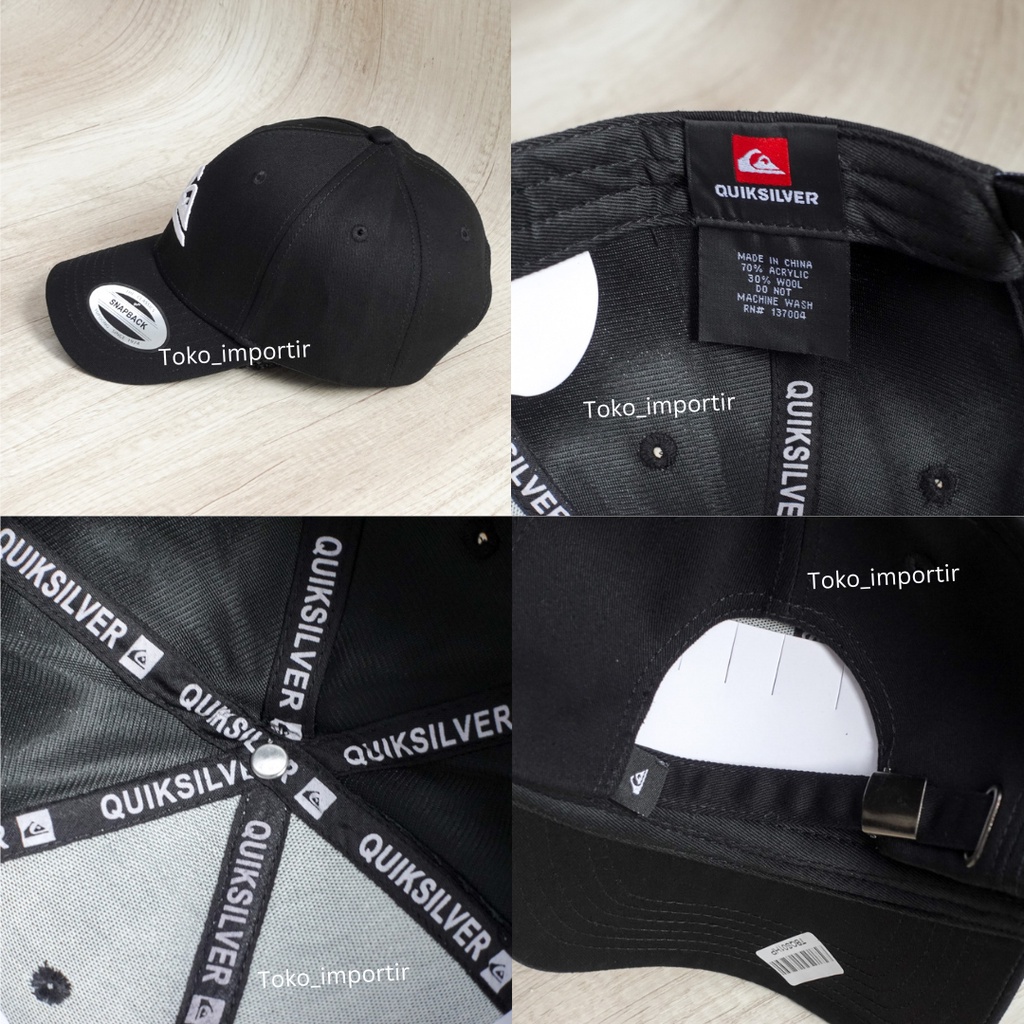 Topi Quiksilver Baseball Cap Fashion Import Distro