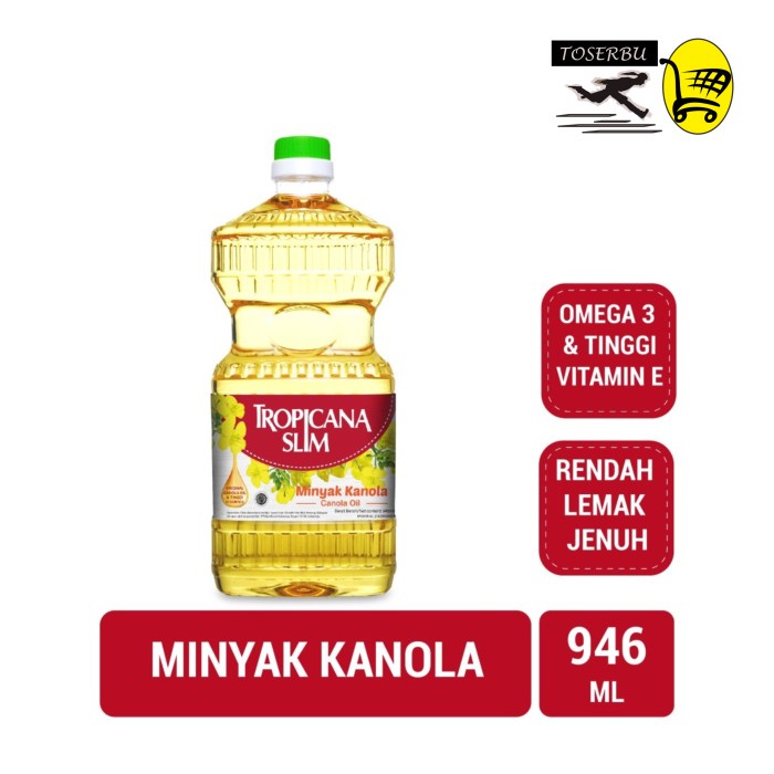 

TROPICANA SLIM Minyak Goreng Kanola / Canola Oil 946ml