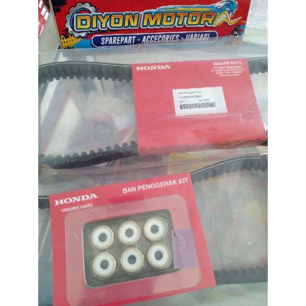 Belt Drive kit 23100K44BAO panbelt ban penggerak set beat Scoopy vario