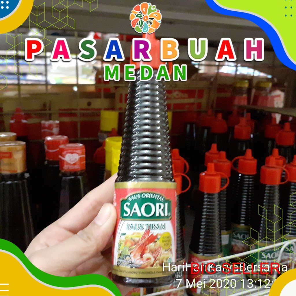 

DISTRIBUTOR SAORI SAUS TIRAM 133ML | PASAR BUAH MEDAN