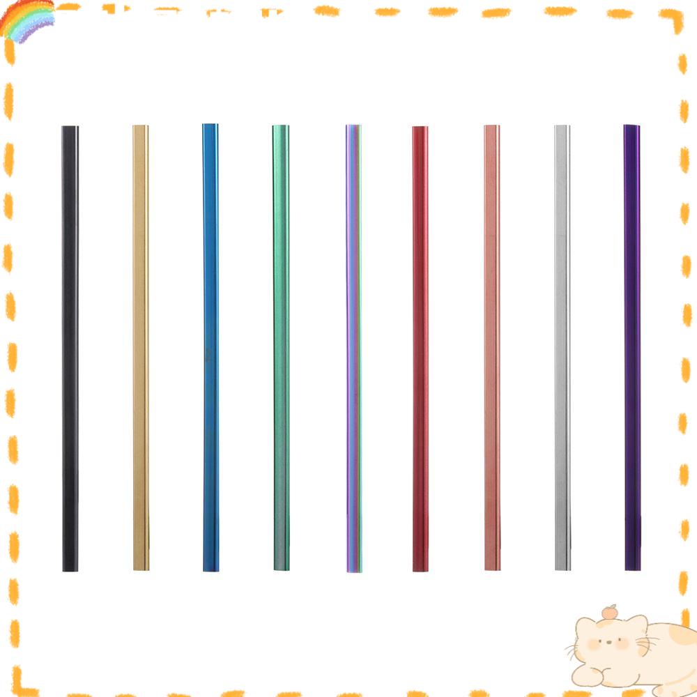 Solighter Sedotan Minum Stainless Steel Ramah Lingkungan Berbentuk Hati Reusable Straw