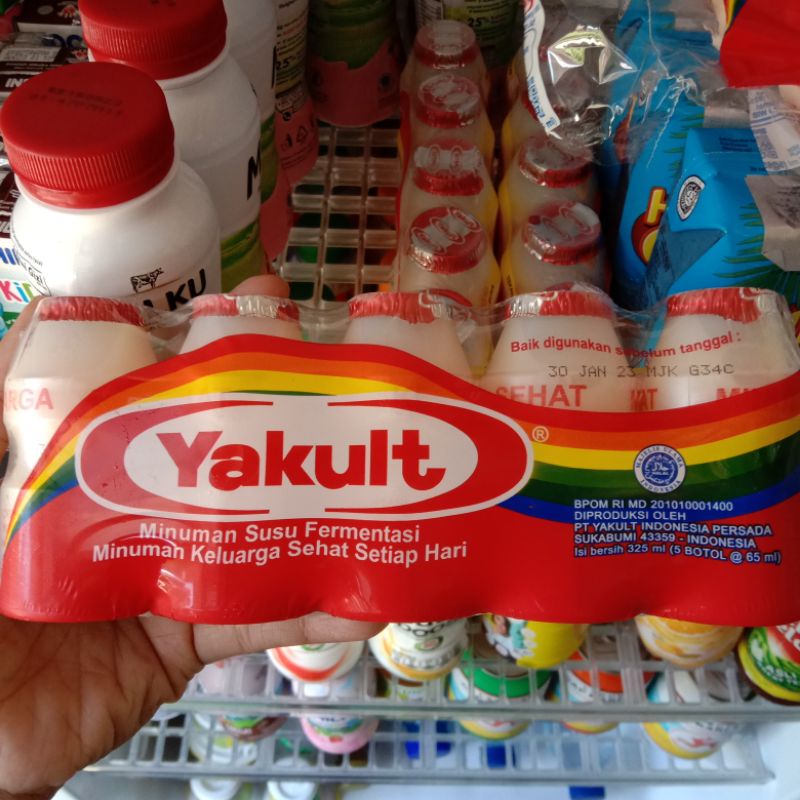 

Yakult minuman susu fermentasi 1 pack isi 5 pcs