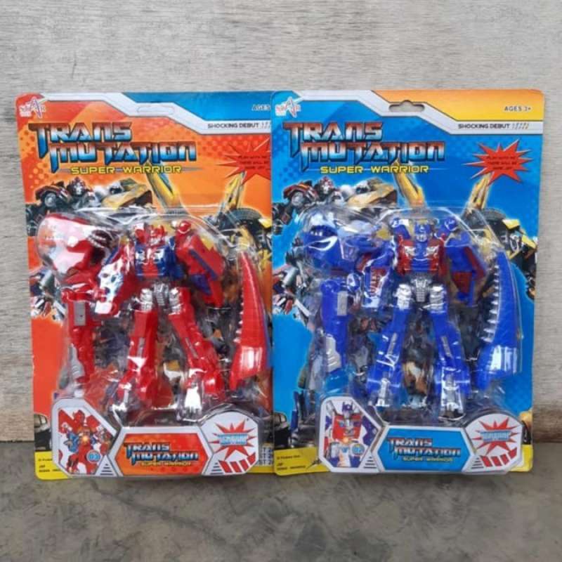 MAINAN ST 2475 2476 2477 ROBOT TRANS MUTATION SUPER WARRIOR / ROBOT BISA BERUBAH BENTUK