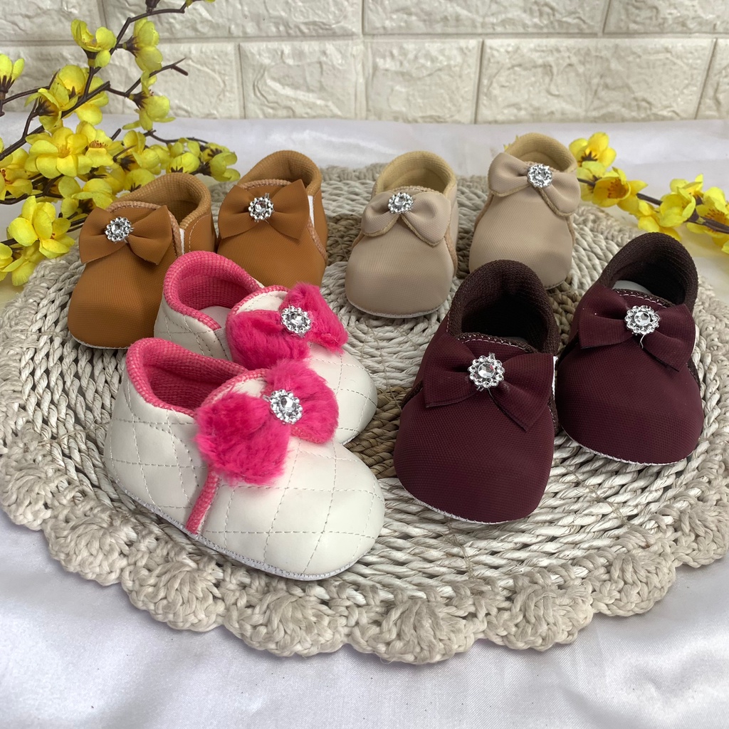 mandirisshoestore-Sepatu Anak Prewalker Sepatu Baby Bayi Anak Belajar Jalan 0-12 Bulan CPY10