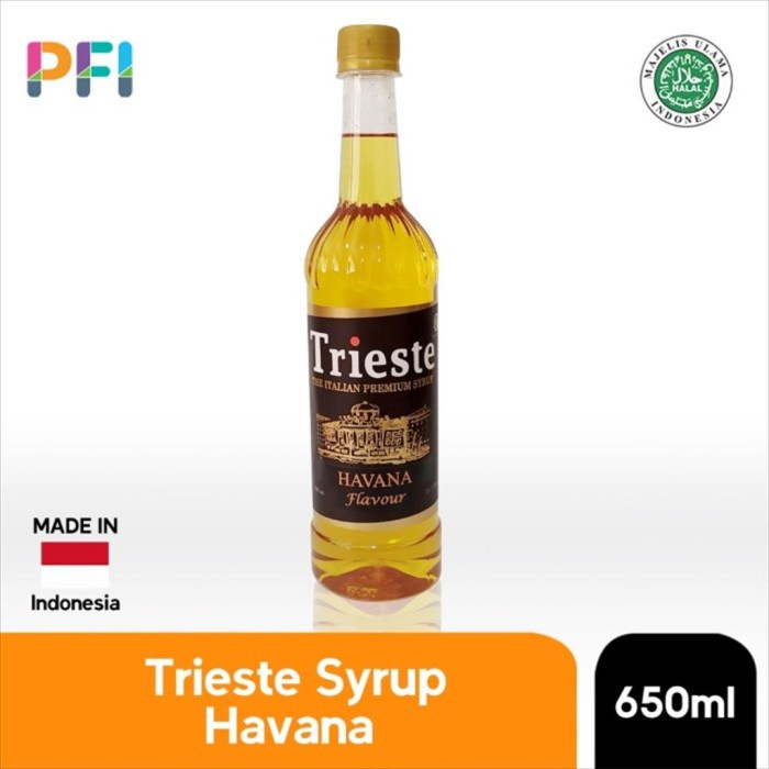 

SYRUP TRIESTE HAVANA RUM FLAVOUR 650ML SIRUP HAVANA RUM