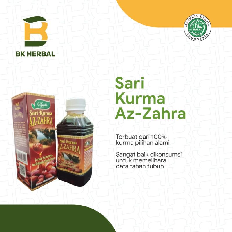 

Sari Kurma Az Zahra 330gr