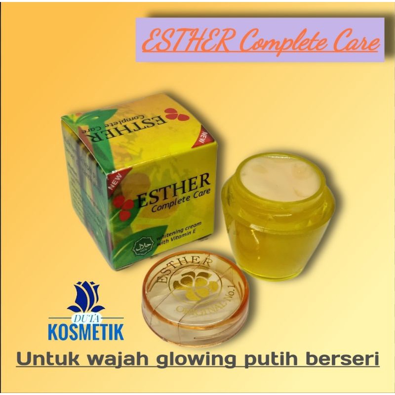 [isi 12] CREAM ESTHER GLOWING COMPLETE CARE ORI PREMIUM