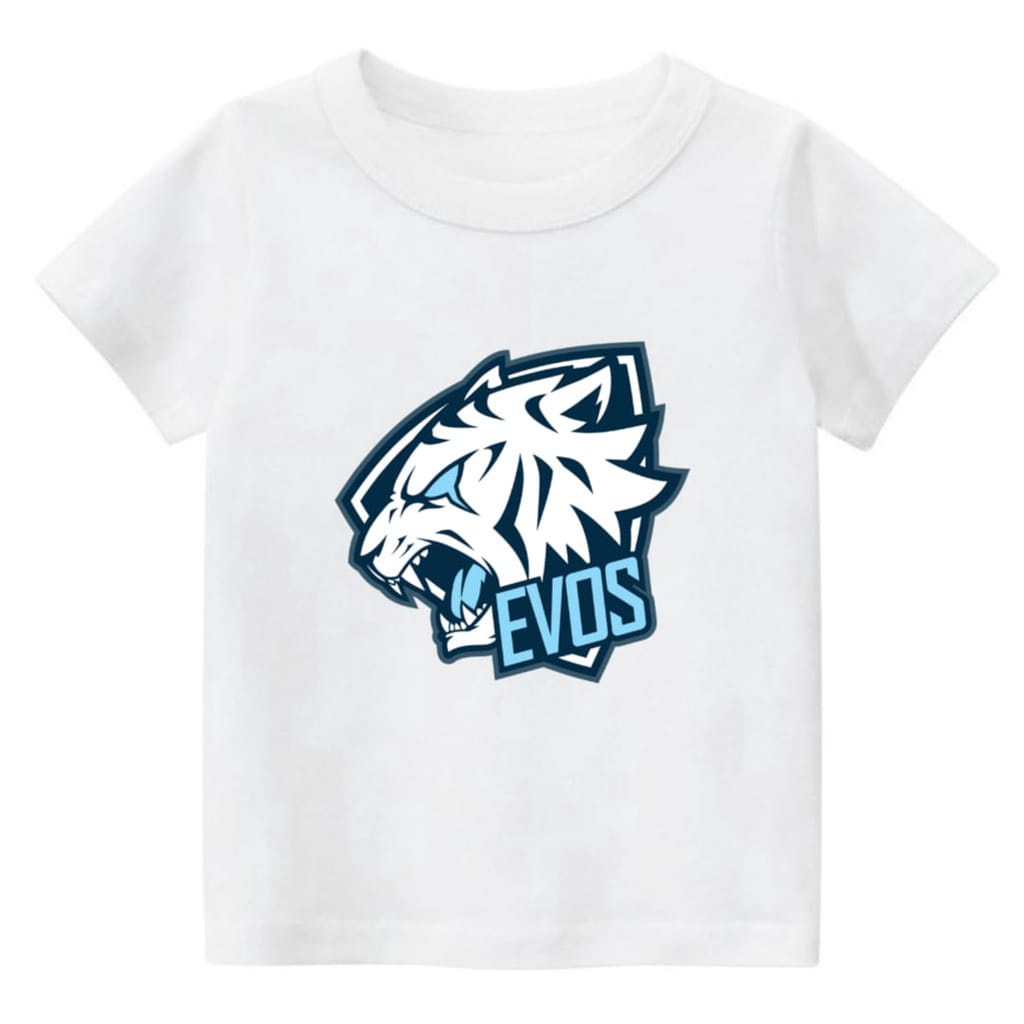 Hzl_outfit Baju Kaos Anak Anak TEAM EVOS COD