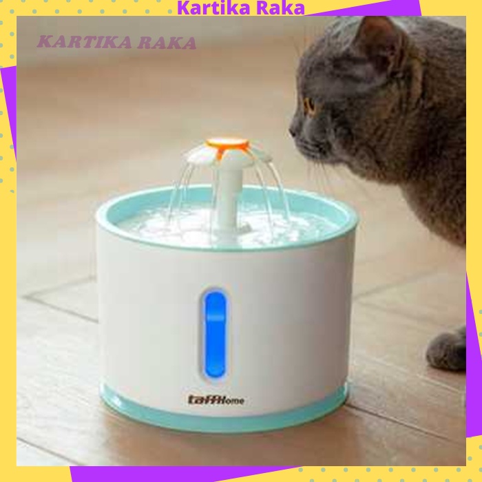 KR TaffHOME Water Dispenser Fountain Tempat Minum Anjing Kucing 2.4 Liter