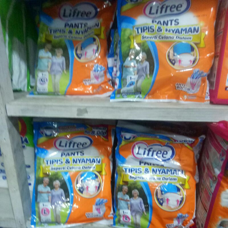 Popok Celana Lifree renteng