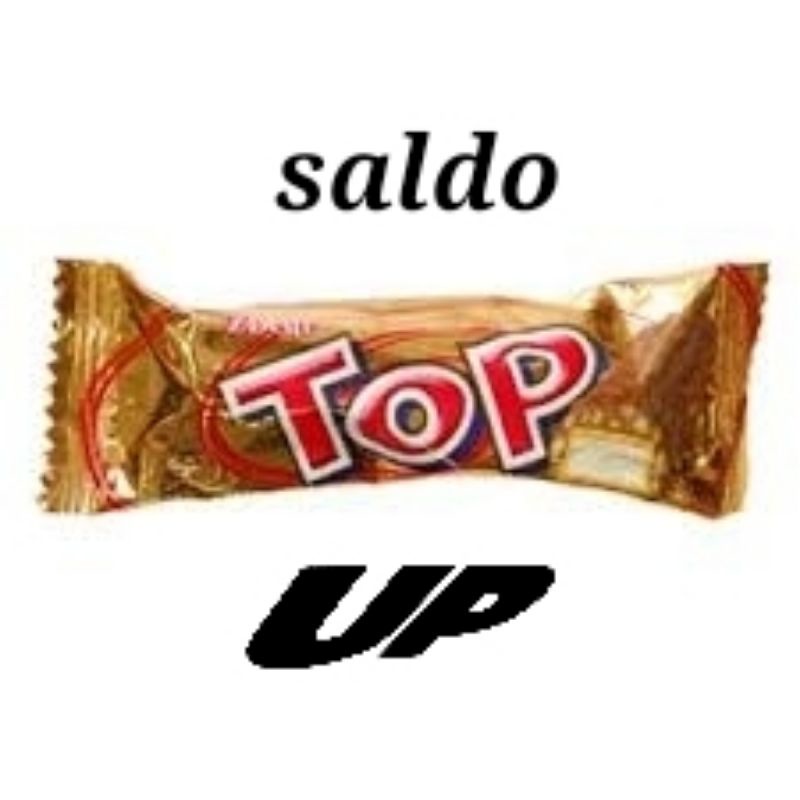 wafer top up coklat