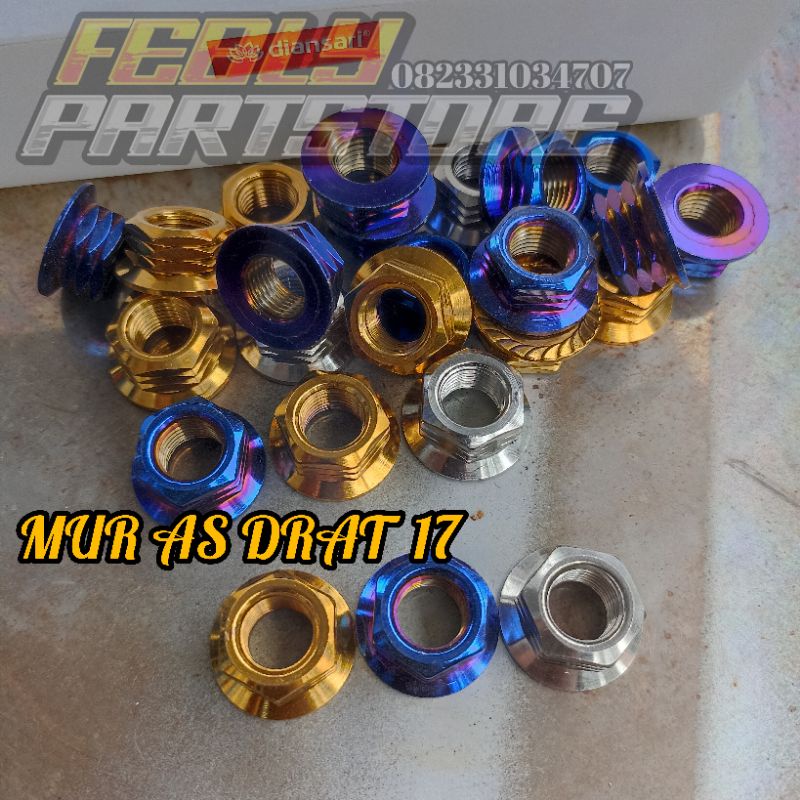 MUR 17 PROBOLT MUR MOR PROBOLT 17 BLUE SILVER GOLD MUR AS TENGAH MUR AS RODA MUR DRAT 17 MUR 17 PROB