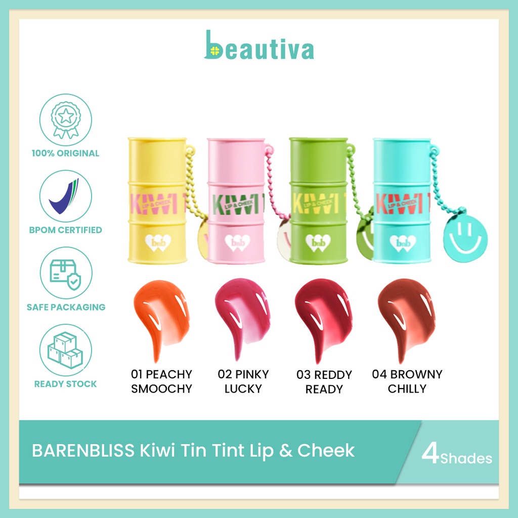 Jual BNB Barenbliss Korean Kiwi Tin Tint Lip & Cheek | Shopee Indonesia