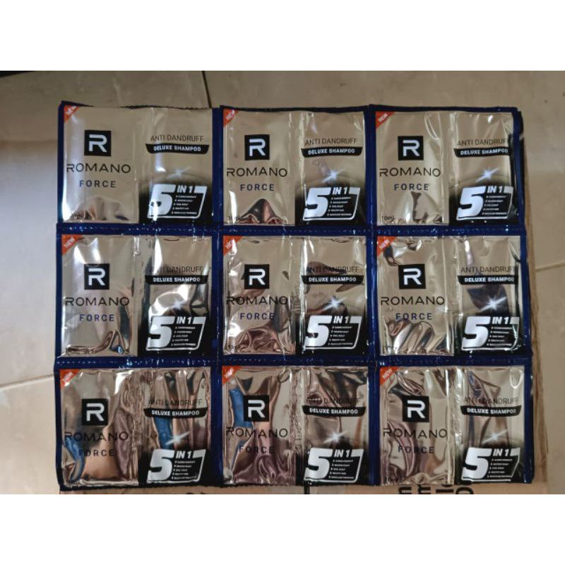 Romano Men Shampoo Sachet isi 24pc