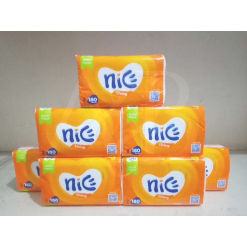 TISSUE NICE TISU MURAH NICE 250'S 2 PLY KEMASAN BARU