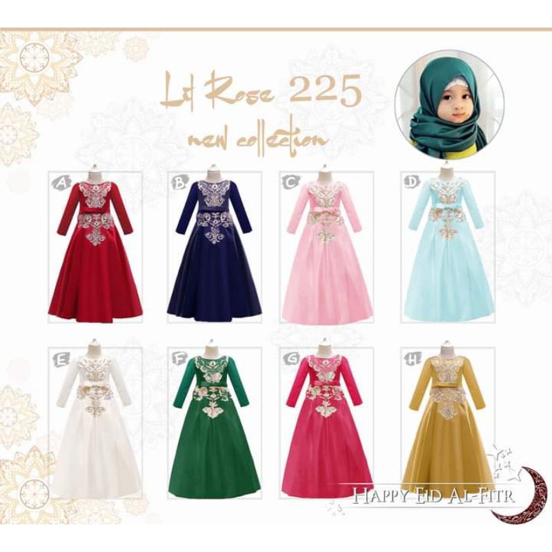 GAMIS ANAK BORDIR / GAMIS INDIA / GAMIS ANAK LEBARAN / GAMIS ANAK MURAH