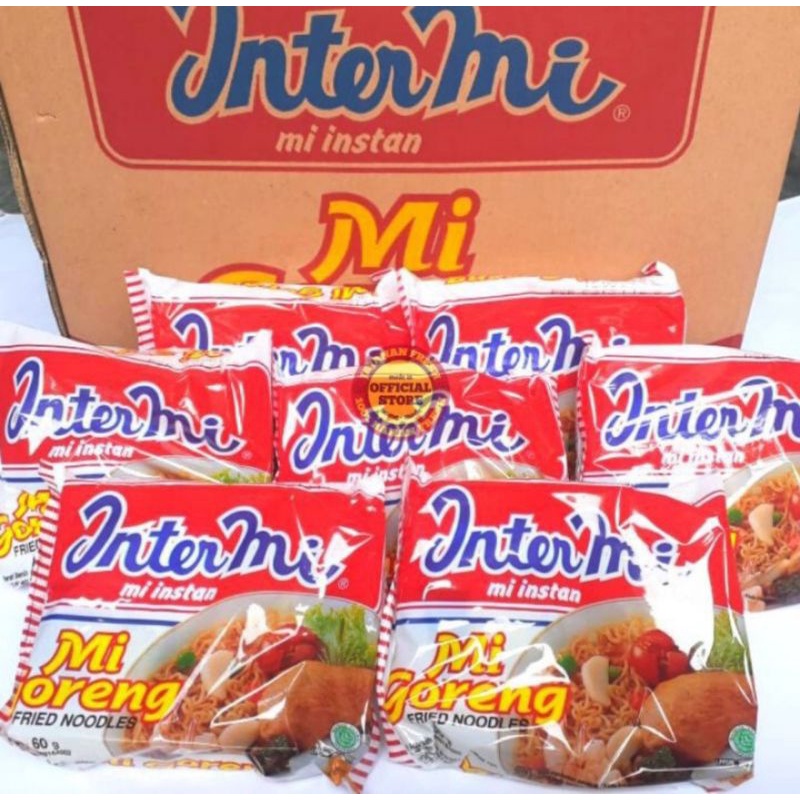 

mie instan intermi TERMURAH 60gram DUS @ ISI 40 PCS