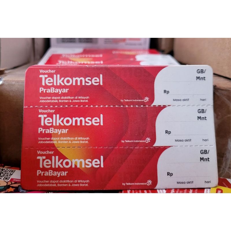 VOUCHER TELKOMSEL KOSONG JABAR JABODETABEK DAN BANTEN