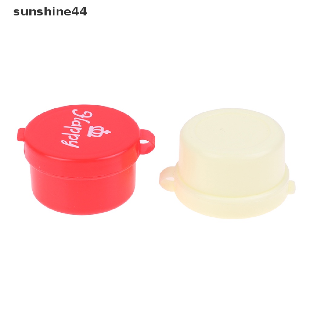 Sunshine Botol Peras Bumbu Mini Salad Dressing Kecap Squeeze Jar Container Kotak Makan Portable Plastik.