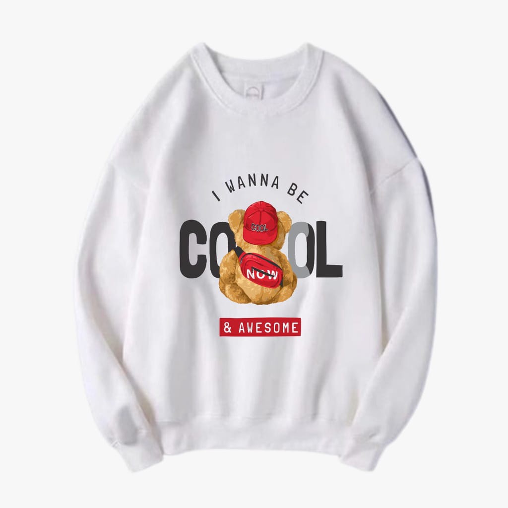 MakeGrosir - [FLEECE] SWEATER CREWNECK COOL