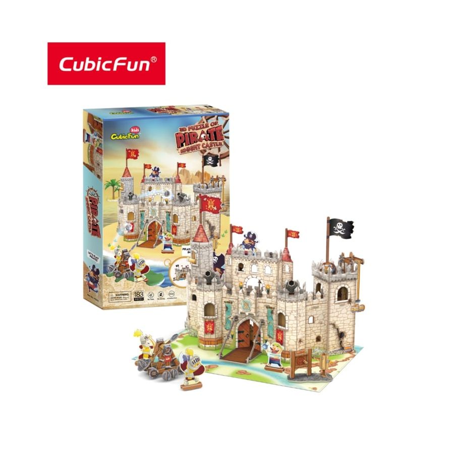 Cubicfun 3D Puzzle Pirate Knight Castle