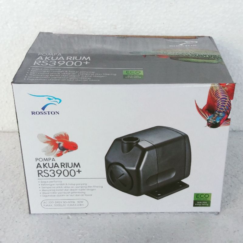 mesin pompa filter celup aquarium  ROSSTON RS 3900  waterpump akuarium water pump kolam hidroponik submersible