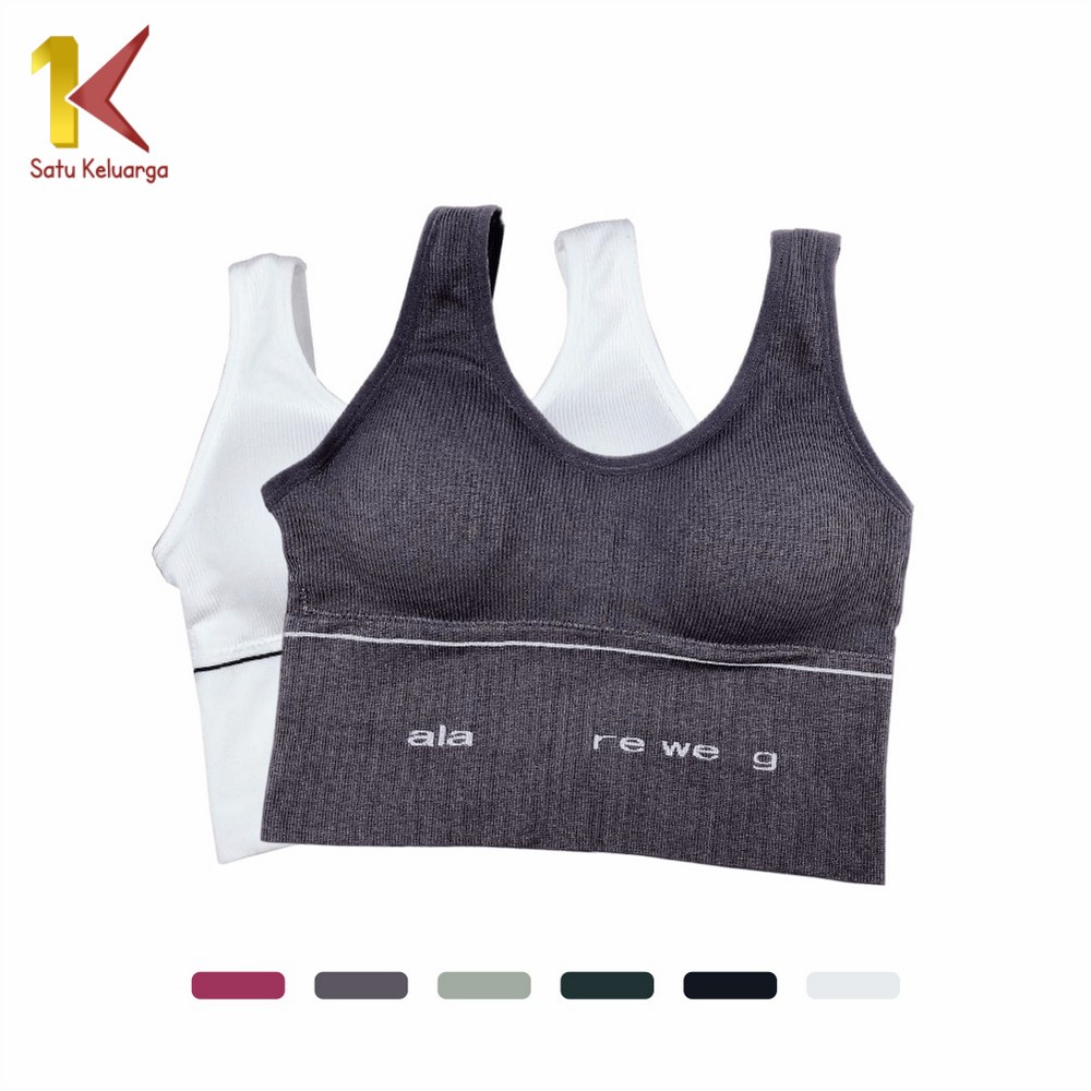 Satu Keluarga Tangtop Wanita Pakaian Dalam Wanita P99 Tank Top Bra Sexy Atasan Olahraga Wanita / Spo