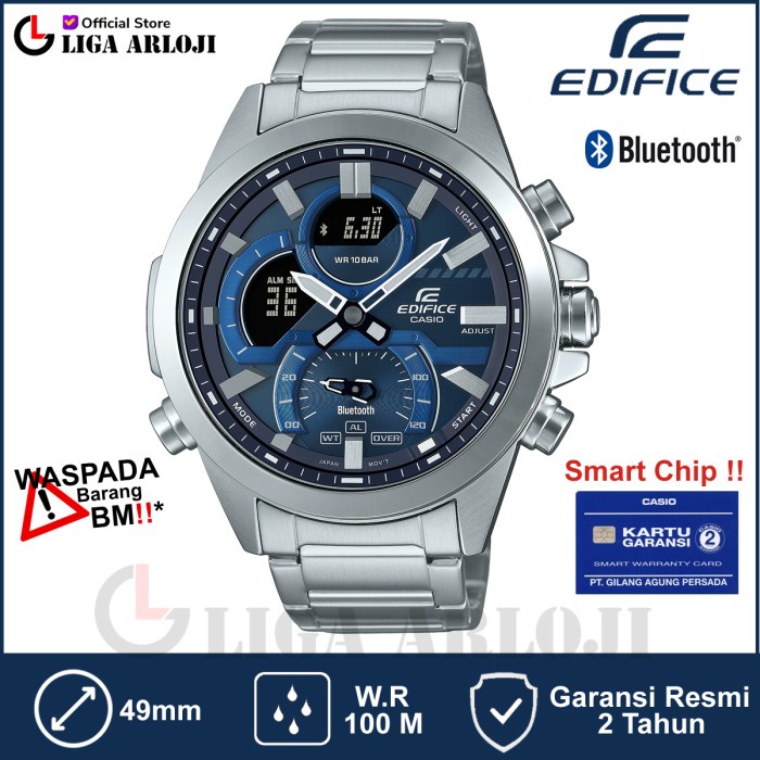 ini TG TG TG CASIO EDIFICE ECB-30D-2ADF TG pelindung anti gores antigores layar kaca film jam tangan